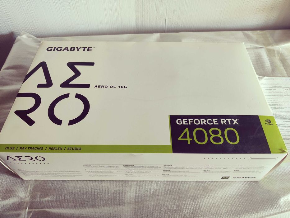 Видеокарта GIGABYTE AERO RTX 4080