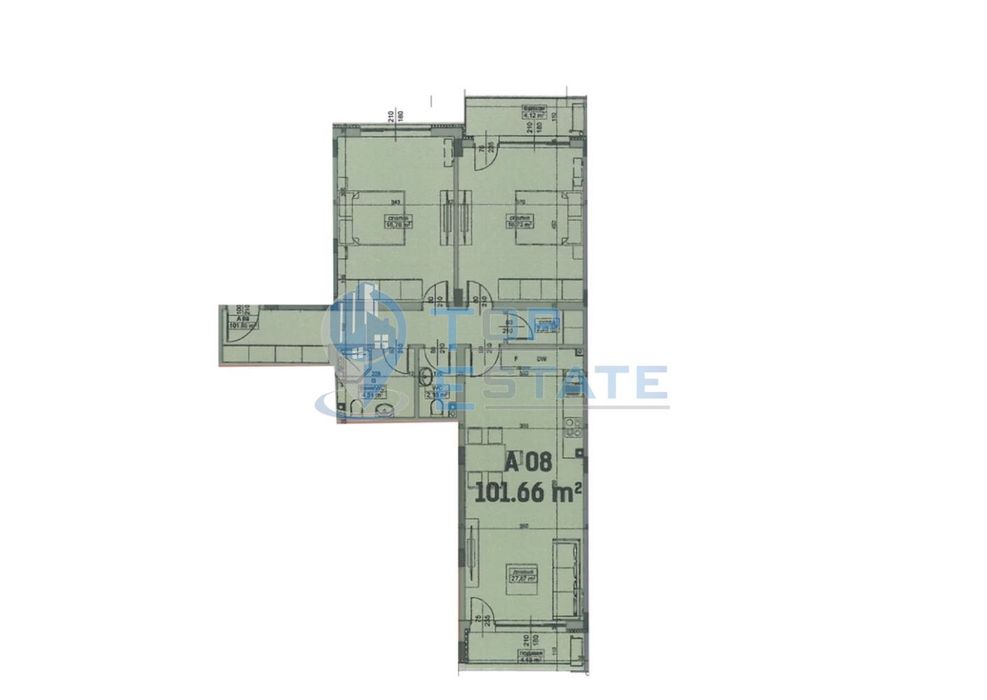 Продава се Тристаен апартамент в Велико Търново, Бузлуджа - 113 кв.м за 1054 €/кв.м - Снимка #4