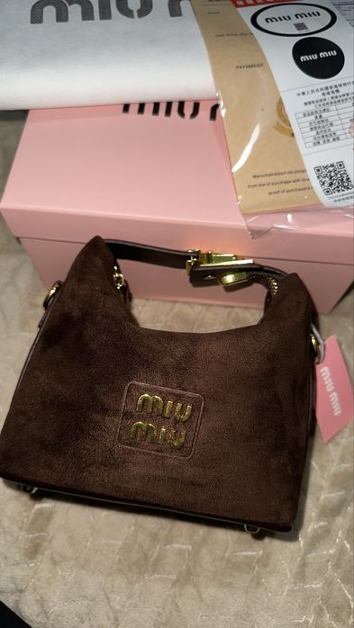 Новая сумка Miu Miu!