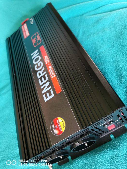 НЕМСКИ Инвертор 2500w /5000 12v/24 - 220v ПЪЛНА СИНУСОИДА солар кемпер