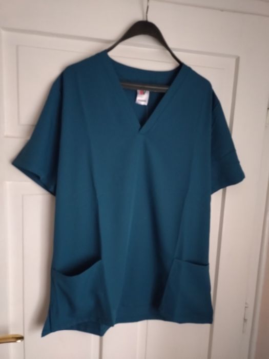 Работно облекло, цвят петролно зелено