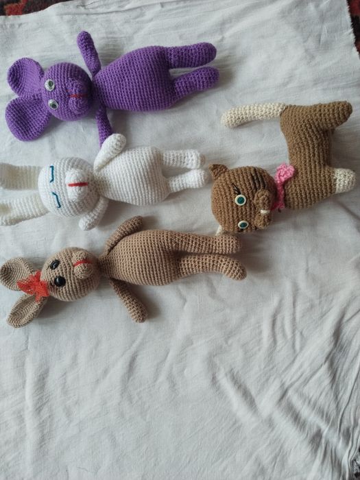 Игрушки вязанные