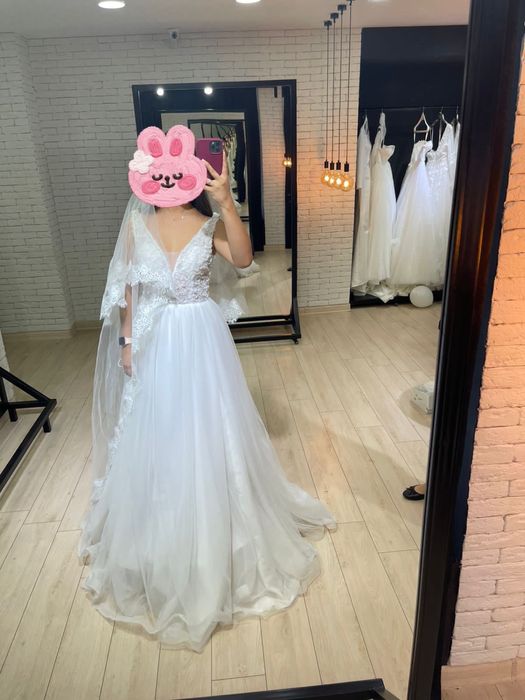 Новое свадебное платье