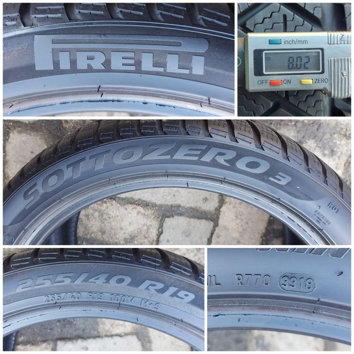 O bucată 255/40 R19 M+S iarnă - una Goodyear Pirelli Lassa