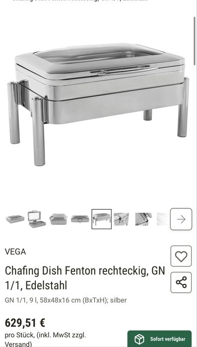 Chafing dish / Chafing