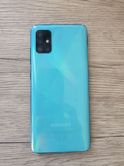 Telefon Samsung A51, Dual SIM, 128GB, 4GB RAM, 4G, Negru