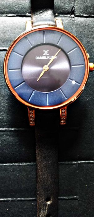Ceas damă Daniel Klein Premium (Rose Gold / Albastru) – Elegant