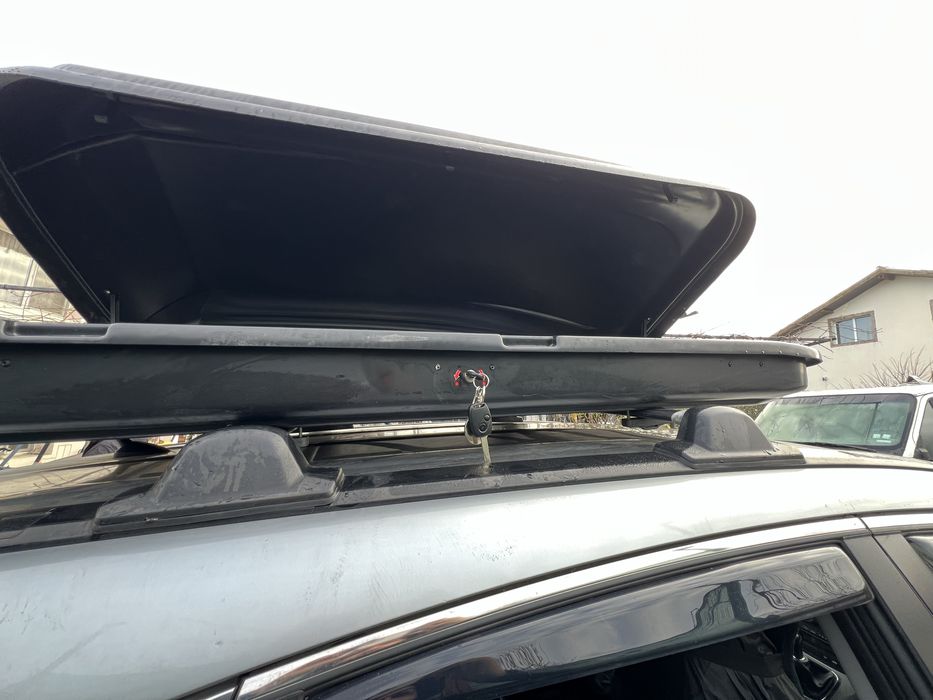 Автобокс (багажник за кола). Бартер за теглич.