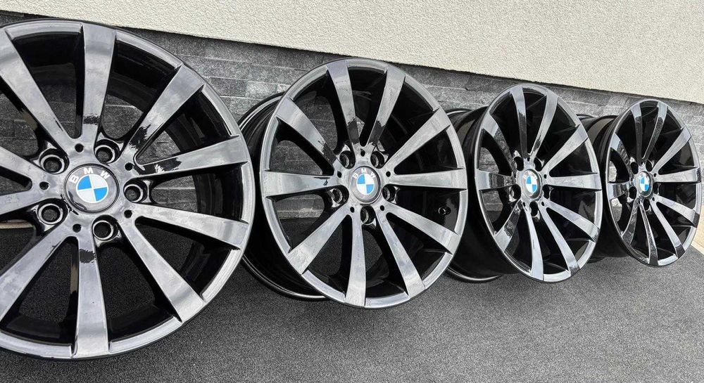 jante r17 originale bmw 5x120 negru seria 1 3 5 F30 E90 f10 f20