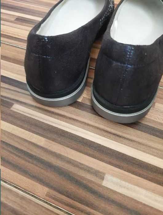 Pantofi sidefați casual cu pietricele 37