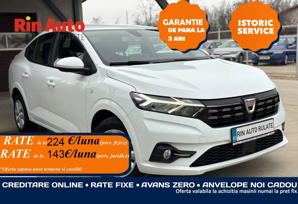 Dacia Logan TVA 21% - Posibilitate vanzare si in RATE – Credit sau Leasing
