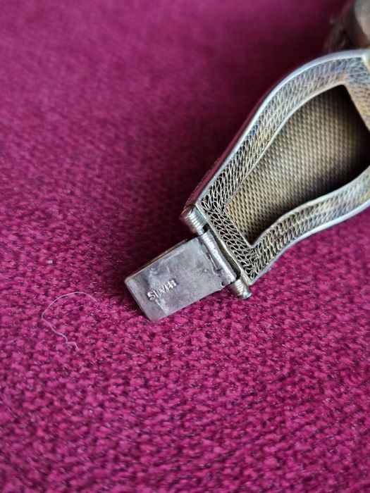 Сребърна гривна Стар Китай