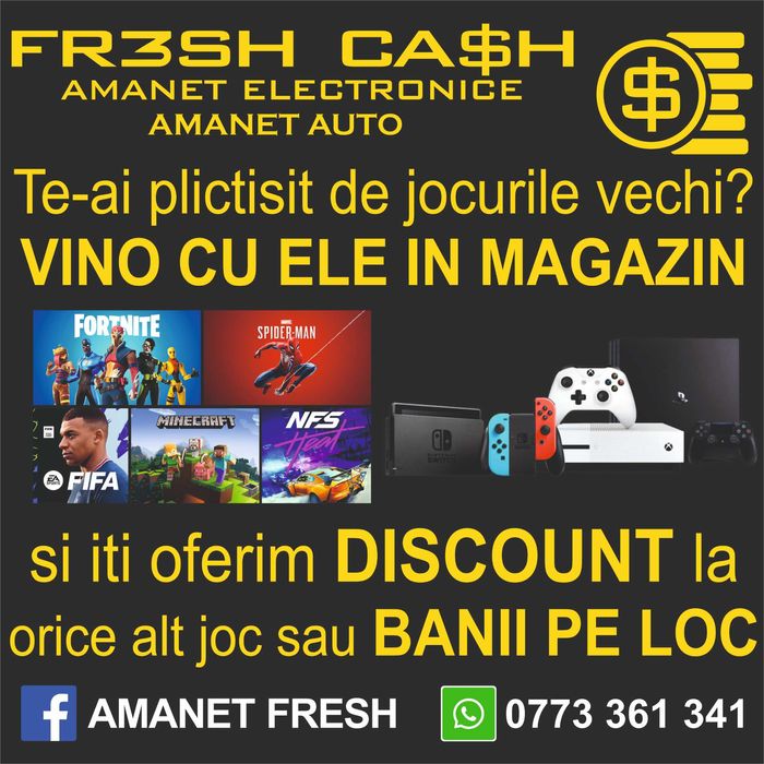 SONY PlayStation 4 PRO - 1 Tb - GARANTIE - Amanet FRESH Galati