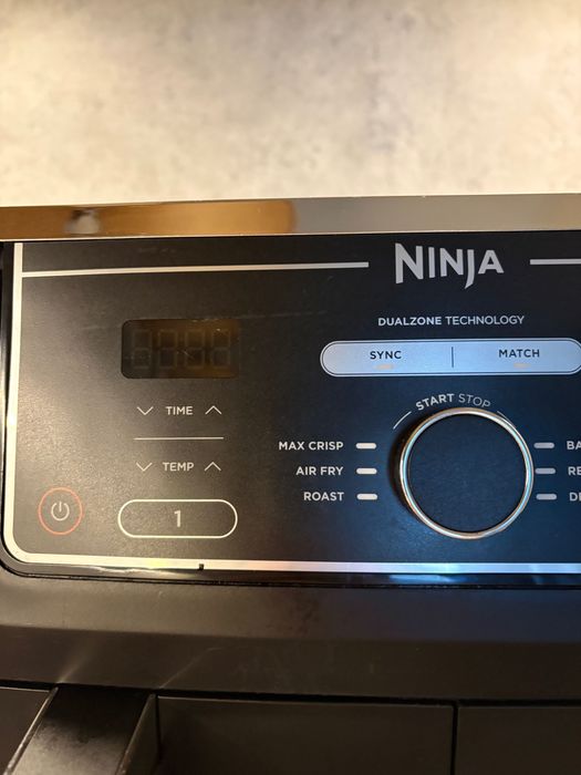 Ninja Air Fryer Dual Zone DZ400EU - фритюрник с горещ въздух, 9.5л
