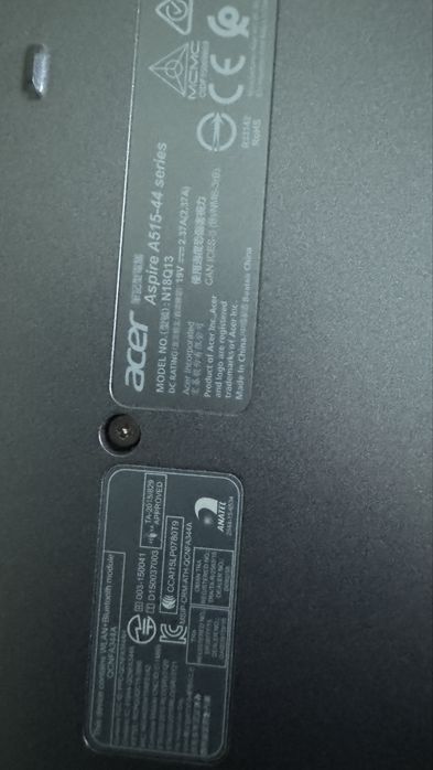 Acer Aspire 5 A515-44 – defect, 128GB SSD