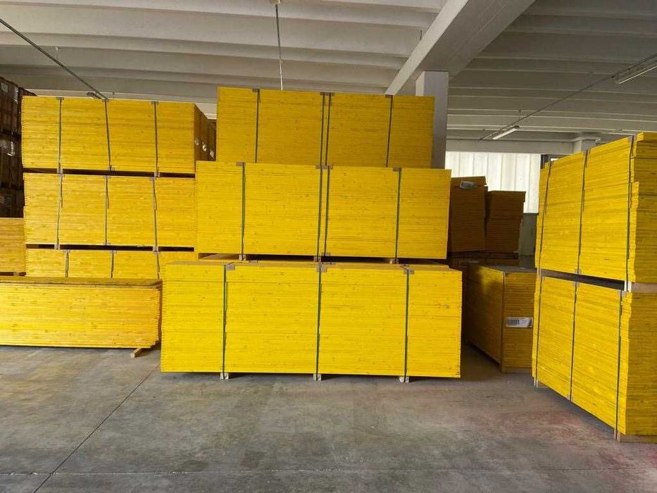 Panou tip Doka Noi, placa galbena pentru cofraj – panouri fabricate in Italia
