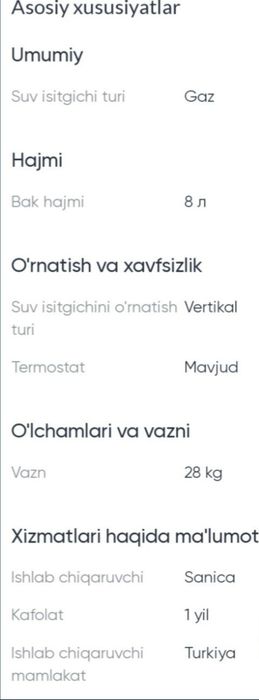Duvuxkonturni katyol  sanica brend turkya maxsuloti 24 kv ichi misli