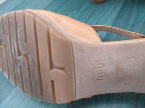 Sandale dama, HOGL, piele naturala, marimea 40