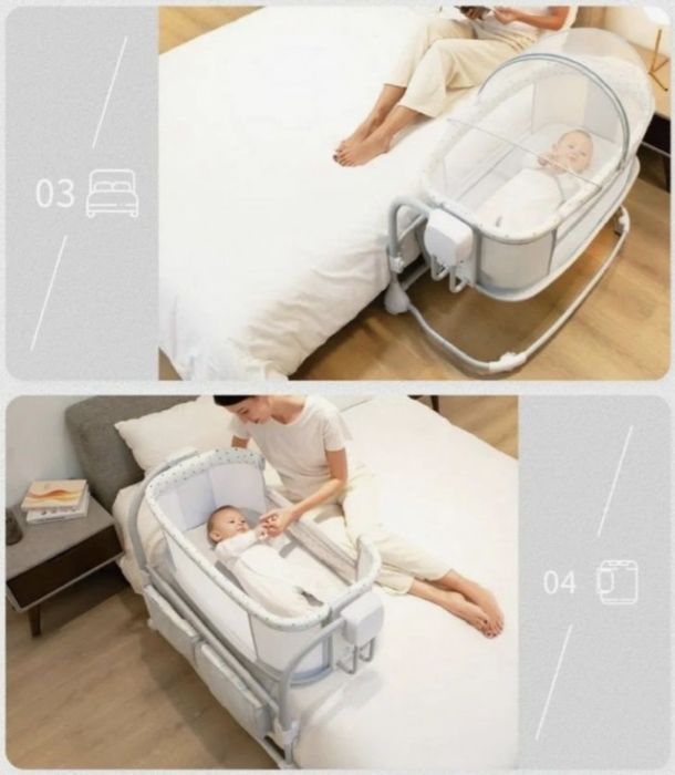 Электрическая люлька, детская кроватка, колыбелька, манеж