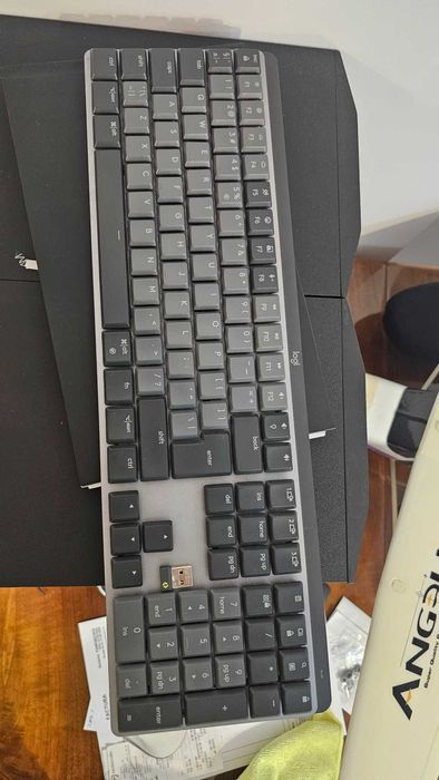 Pachet Mouse Logitech MX master 3S Tastatura MX mechanical full brown switches logi bolt