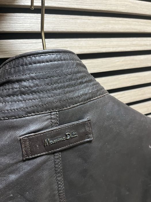 Massimo Dutti : Яке от естествена кожа размер Л / Оригинал