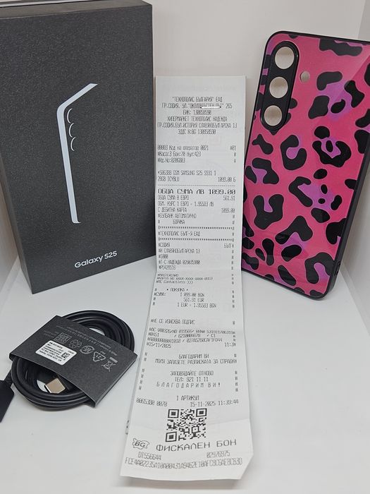 ГАРАНЦИЯ 15м. Samsung Galaxy S25 5G 128Gb/12Ram Icyblue