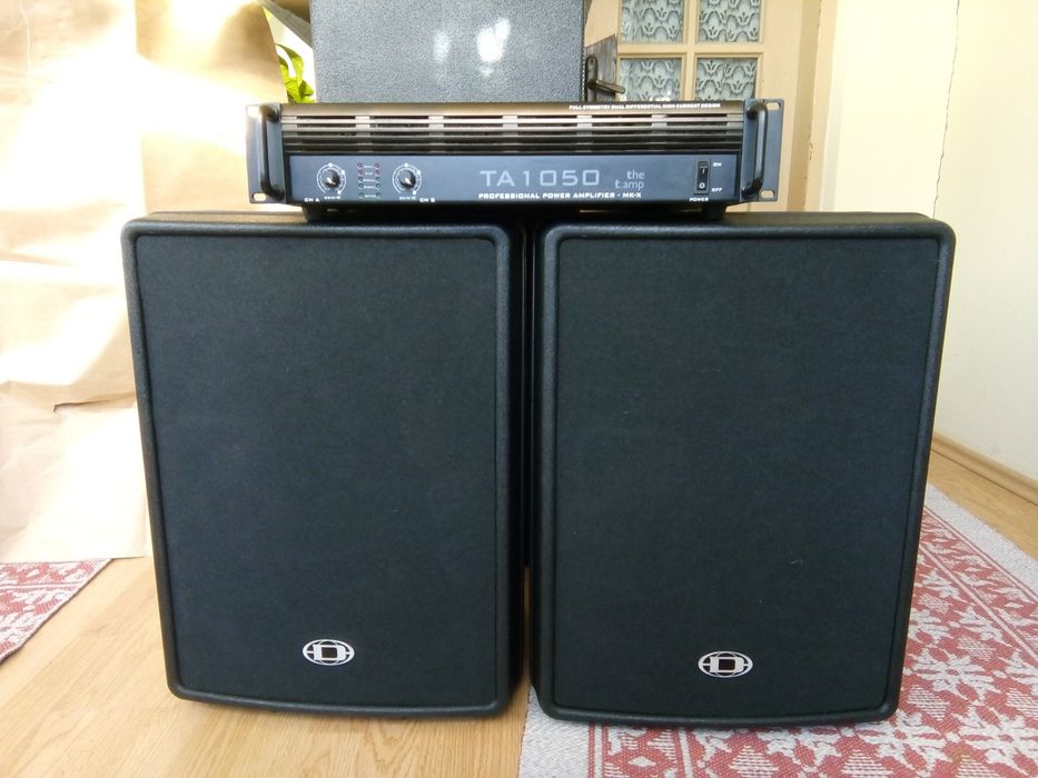 The Amp Ta 1050 amplificator putere 2*520W Dynacord montarbo fbt rcf