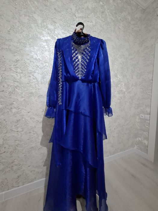 Платье синий на все сезон