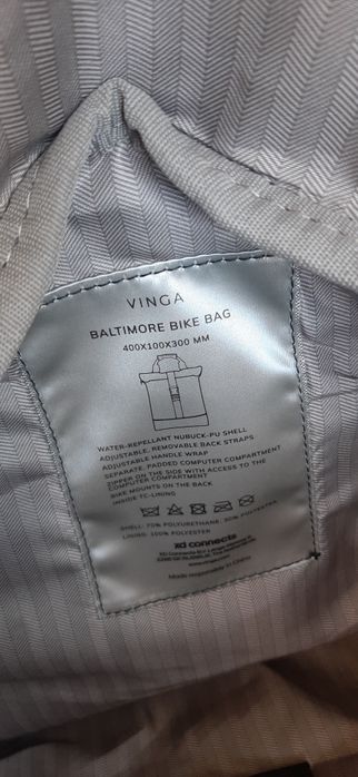 Rucsac VINGA impermeabil ptr. biciclisti/motociclisti