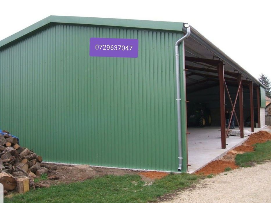 Vand structura metalica ferme Metalice 9cu30  din europrofile ipe 180 cu 200 pentru comenzi 0729 637 047