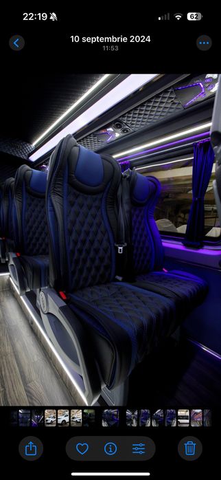 Inchiriez microbuz Mercedes Sprinter 21 locuri cu sofer