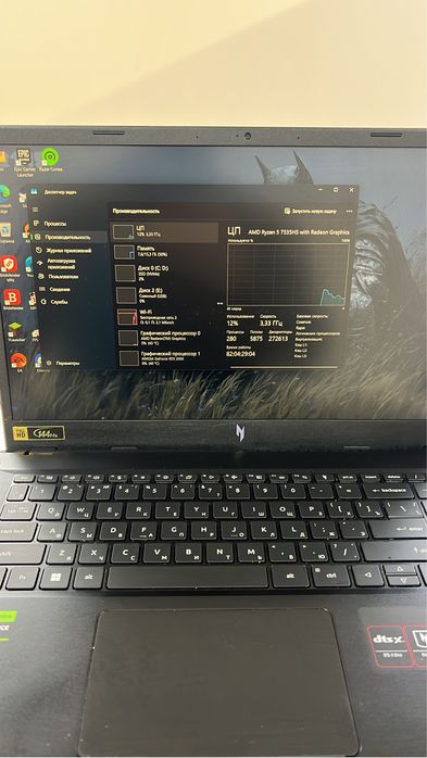 Игровой ноутбук RTX | Ryzen 5 - 7535hs