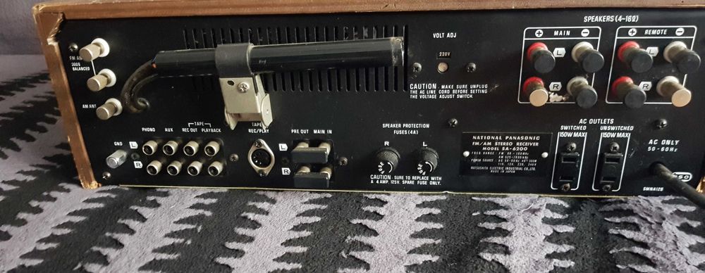 National Panasonic (TECHNICS) SA-6200 Hi-Fi vintage receiver  *1973