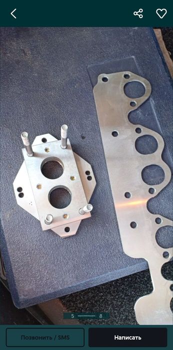 Переходник проставка под карбюратор