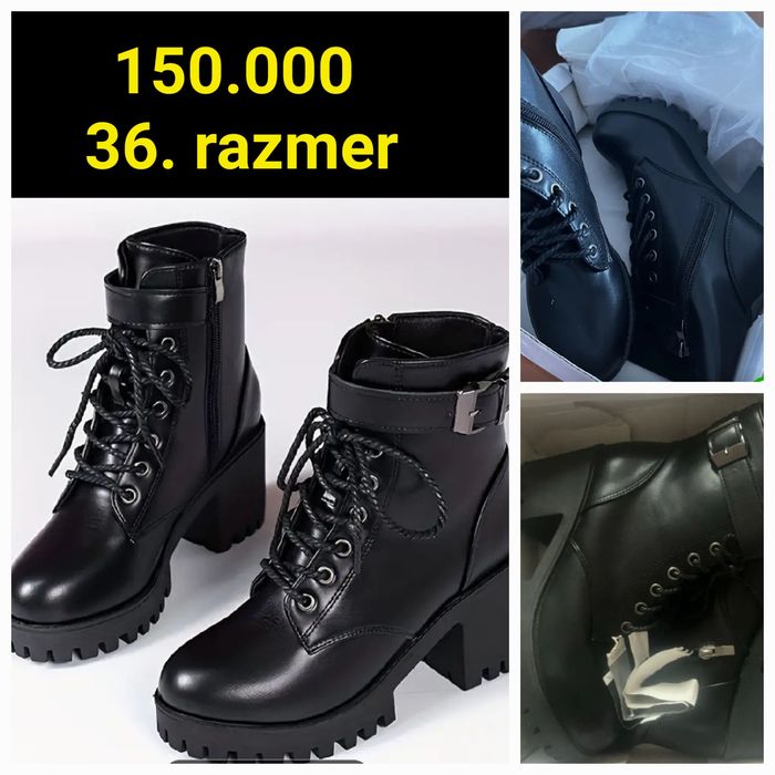 Qishki yangi issiq etik 36 razmer Amerika