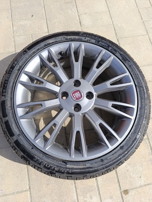 Set Roti Jante Vara R17 4x100 Fiat Punto  Gun metal Grey Magneziu Hond