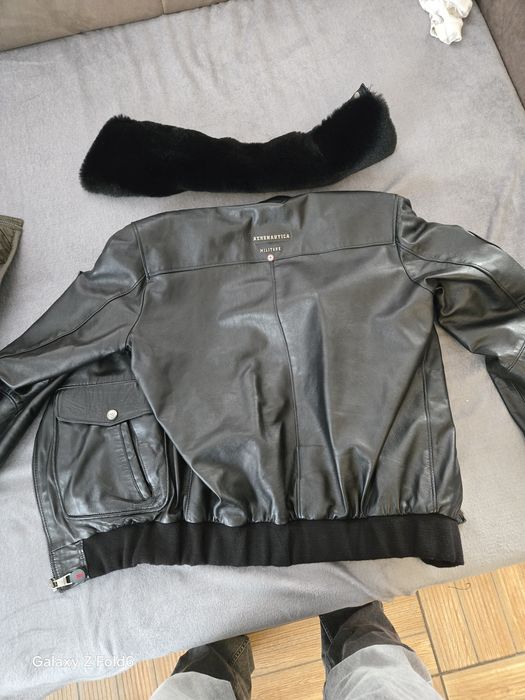 Geaca piele  Aeronautica Militare