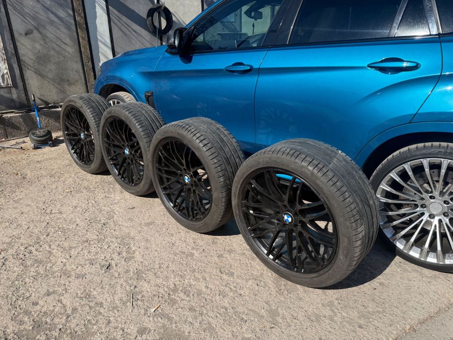 BMW X5 X6 оригинални джанти Breyton Spirit R 21 цола спорт пакет с гуми Pirelli