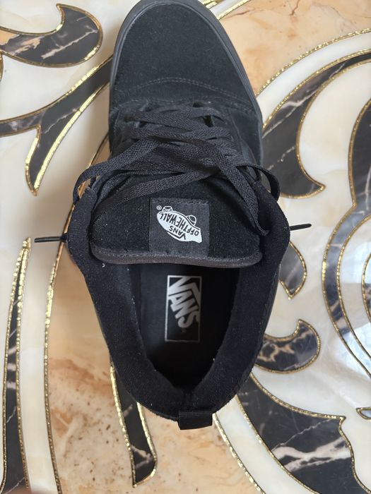 Черные Vans Knu Skool Unisex