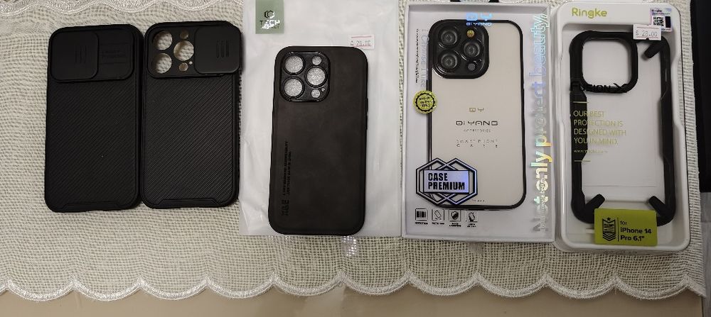 5 броя Калъфчета за Iphone 14 pro