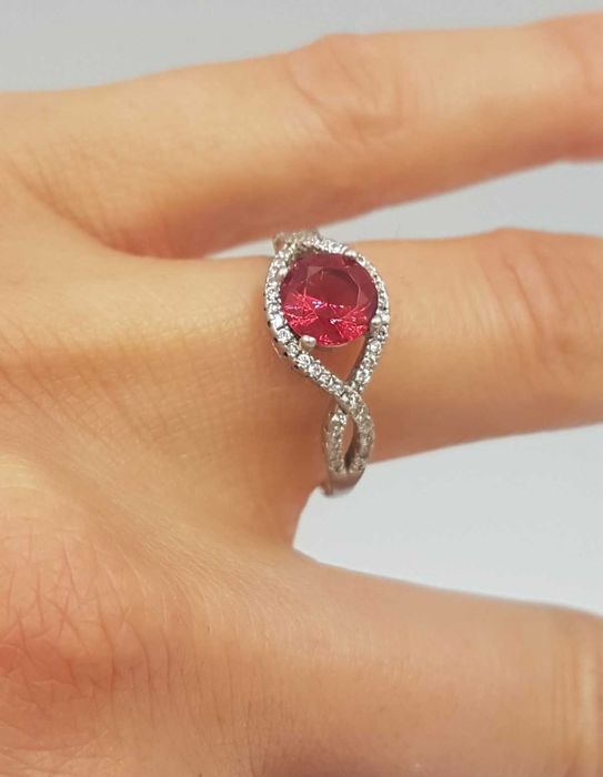 Superb inel vintage din argint