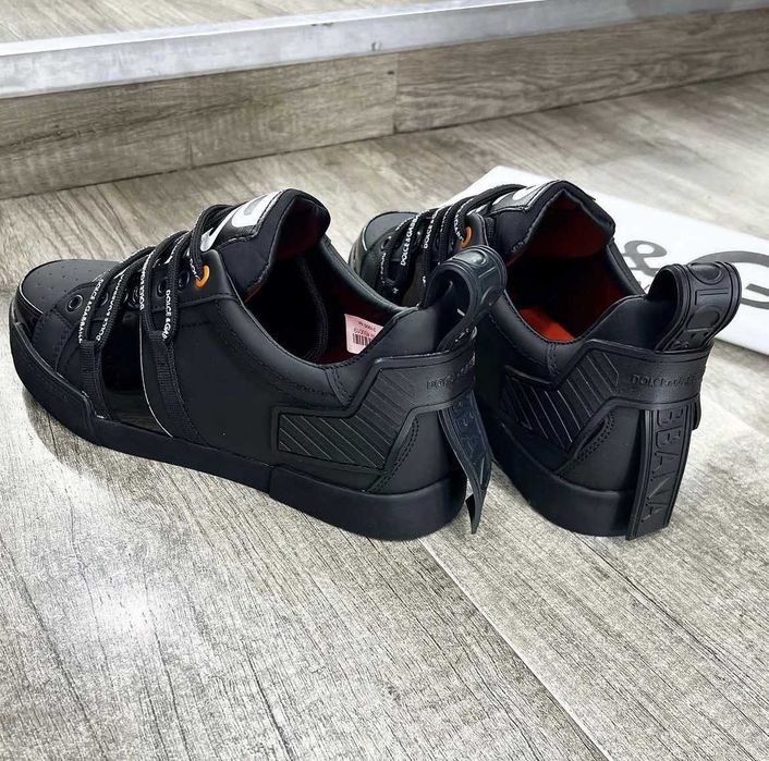 ->PREȚ NEBUN<- Adidasi~sneakers low-top~pantofi casual-elegant Dolce Gabbana D&G (dustbag inclus/Livrare cu verificare)