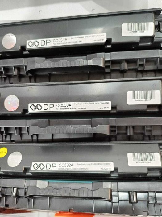 Цветные картриджы  3 шт