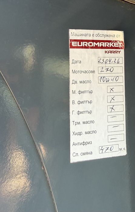 Продавам - дизелов мотокар Heli 3.5 t