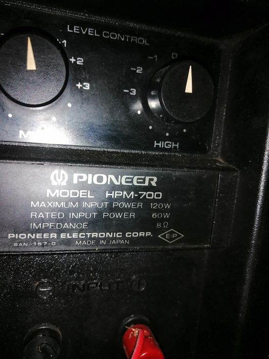 Boxe Pioneer Hpm 700