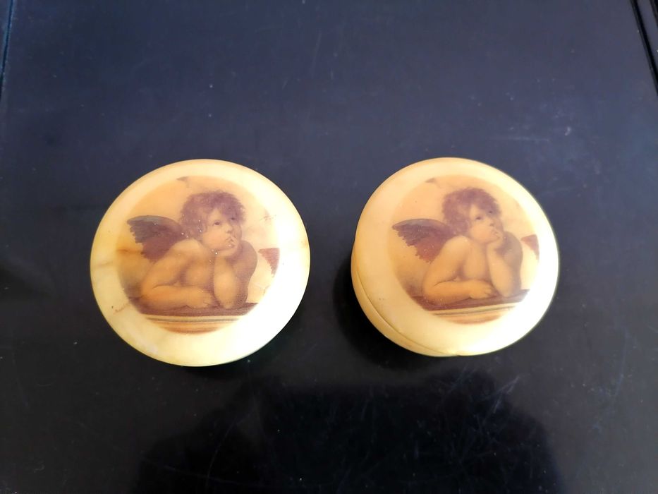 Прекрасни Италиански Кутийки От Алабастър