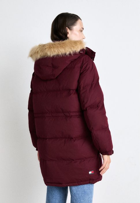 Tommy Hilfiger Jeans geaca puf natural midi M L