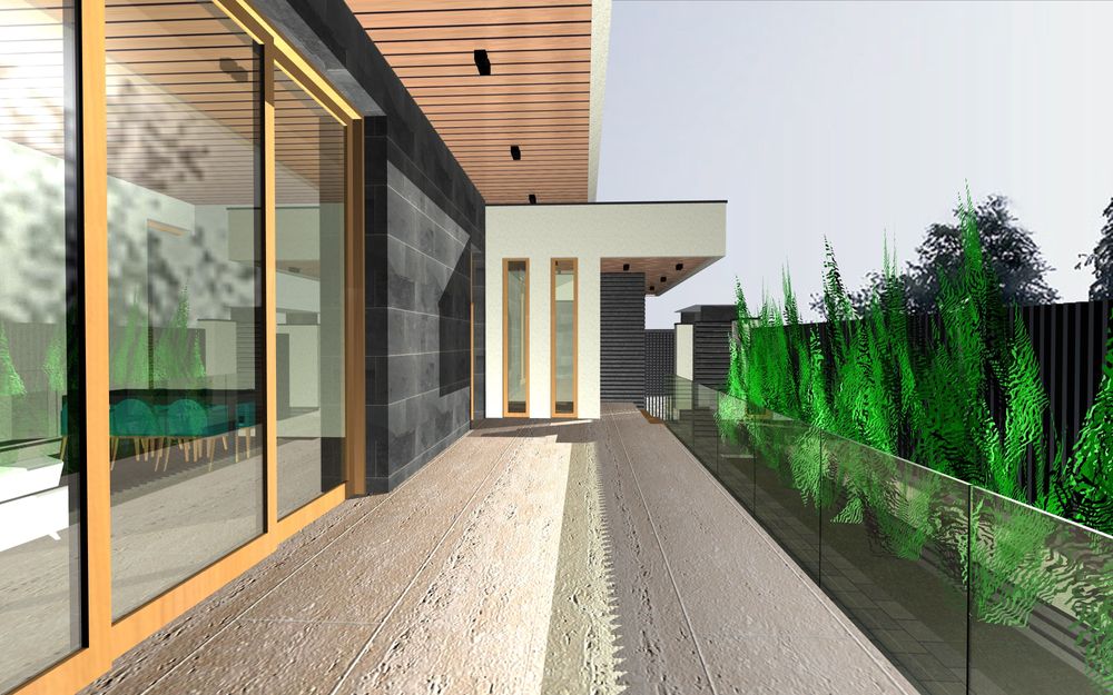 Vând proiect casa parter suprafață 210.00mp