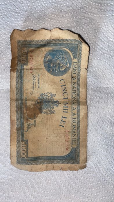 Vând bacnote foarte vechi!