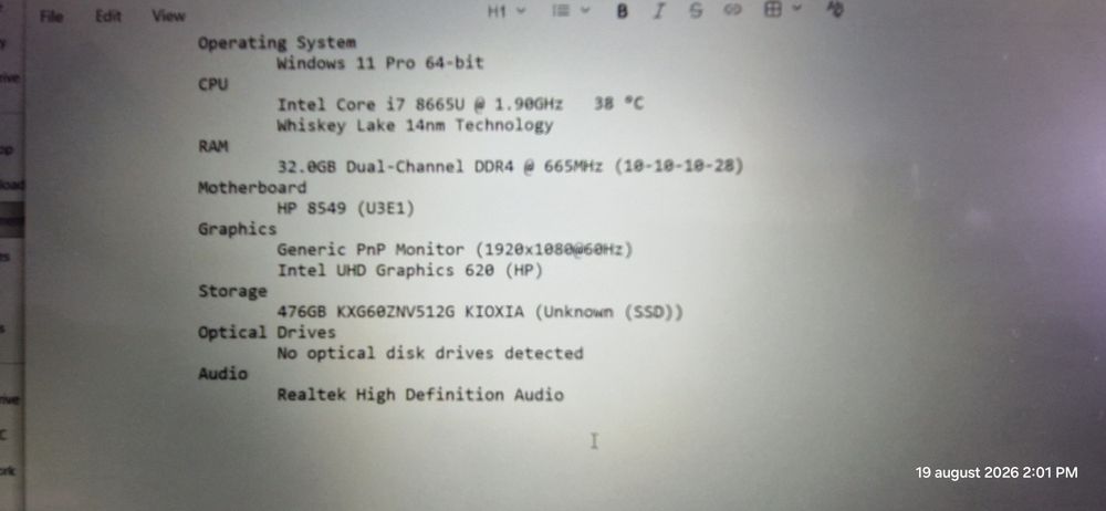HP EliteBook 830 G6 AX200NGW